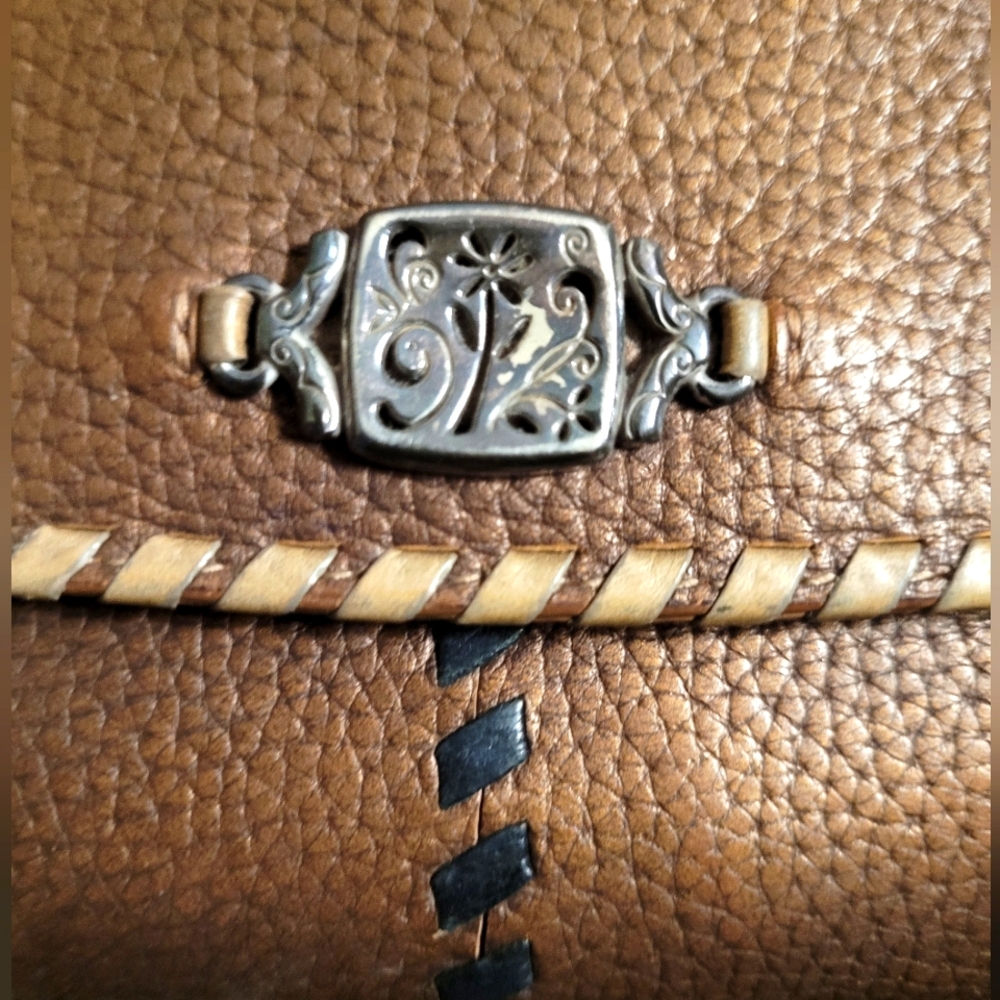 Vintage Brighton Brown leather wallet Y2K